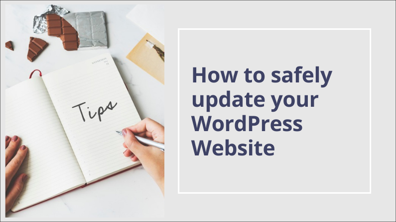How to safely backup & update your WordPress Website