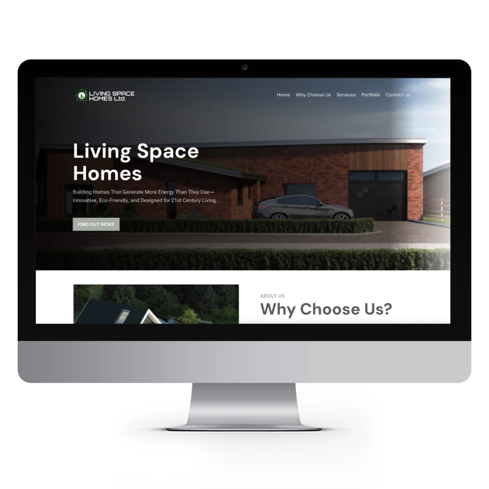 Developer Website Design | Living Space Homes