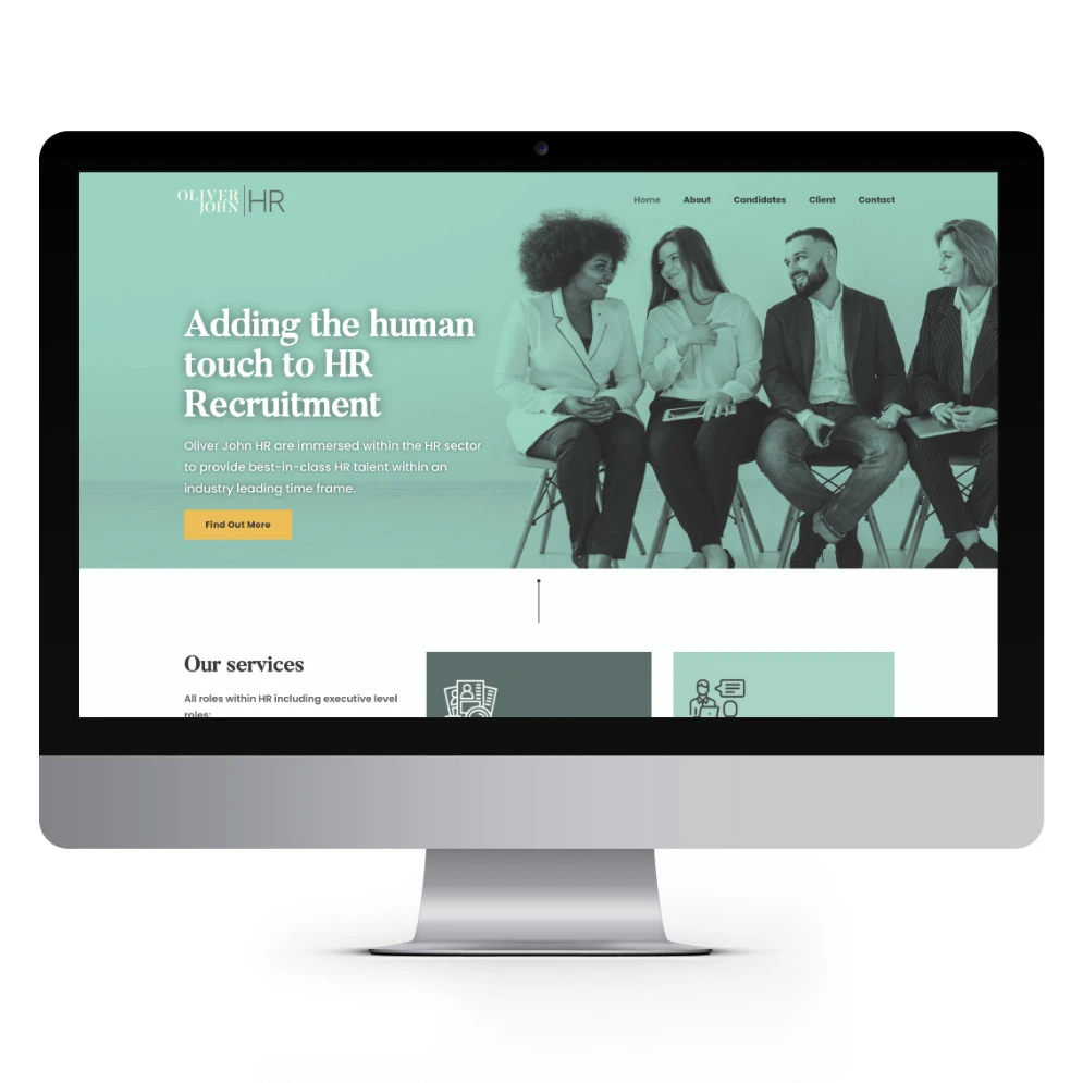 Recruitment Website | Oliver John