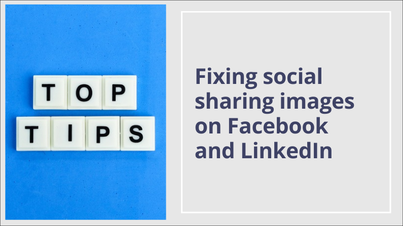 Fixing social sharing images on Facebook and LinkedIn