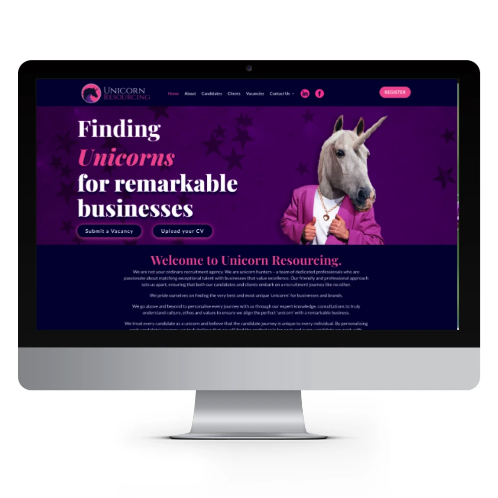 Recruitment Website | Unicorn Recruitment