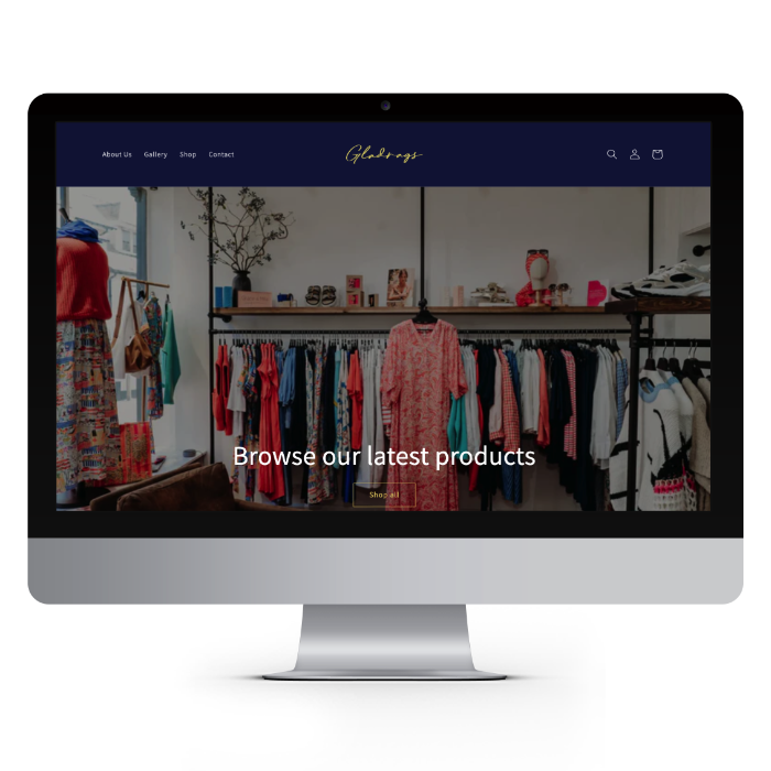 Shopify Fashion Boutique Website in Sidmouth