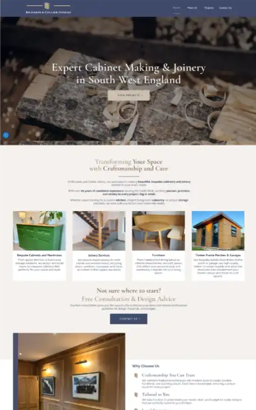 Web Design 1 Fullscreen Gladrags Fullpage