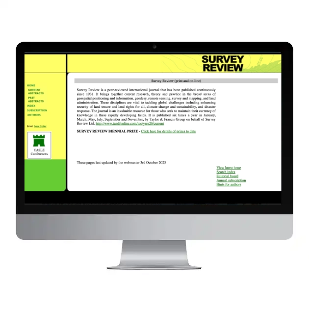 Survey review before