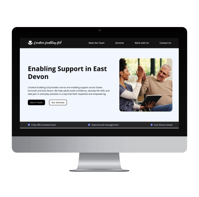 Creative Enabling Ltd Website Design | East Devon