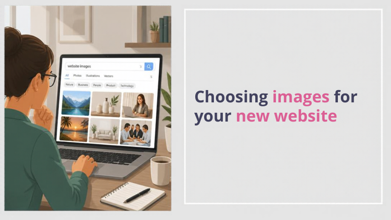 Preparing Images for Your New Website: Logos, Photos, Stock Images & AI